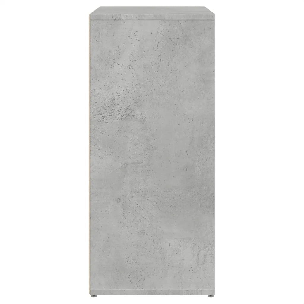 Buffet credenza cassettiera armadio mobile contenitore organizer per cucina soggiorno salotto 60 x 31 x 70 cm legno ingegnerizzato grigio 02_0031962