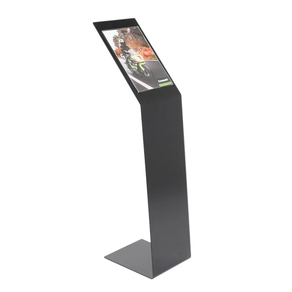 Leggio in metallo verniciato nero - Personalizzato