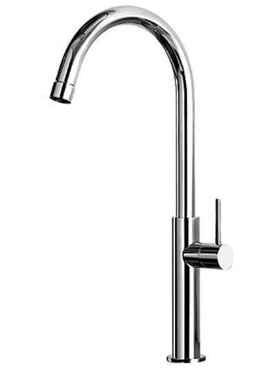 CM 9231MISCCRM ACQUAMIX Miscelatore Cucina con Canna Girevole Acciaio Cromato colore Cromato