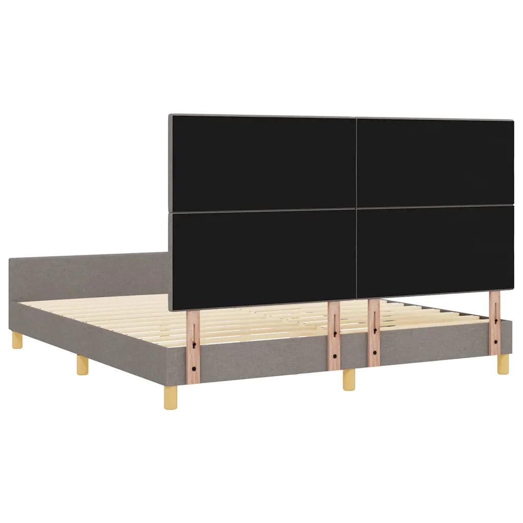Struttura del letto con testiera Talpa 180 x 200 cm Tessuto 3344750