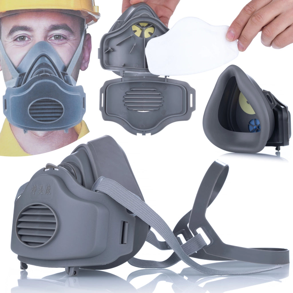 Maschera Protettiva KN95 e Tuta Monouso 185cm – Protezione Avanzata | Filtrazione Efficace