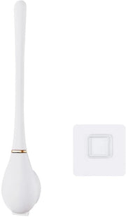 Set di spazzole per il water con supporto - Apertura e chiusura automatica - Montaggio a parete con pulizia profonda - Capociglia morbido in TPR - Facile da pulire - Progettazione spazialmente efficiente - Set di spazzole per il water