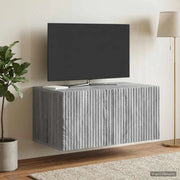 Mobile Porta TV da Muro 59,5 x 41 x 30 cm Grigio Sonoma 898511