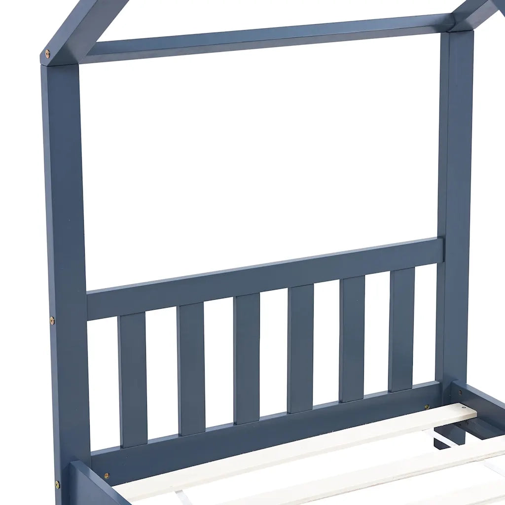 Giroletto per Bambini Grigio in Massello di Pino 70x140 cm 283370