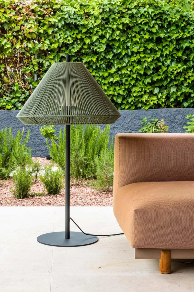 FARO BARCELONA 71575-11 - Saigon out C70 Lampada da Terra Verde Oliva 1M
