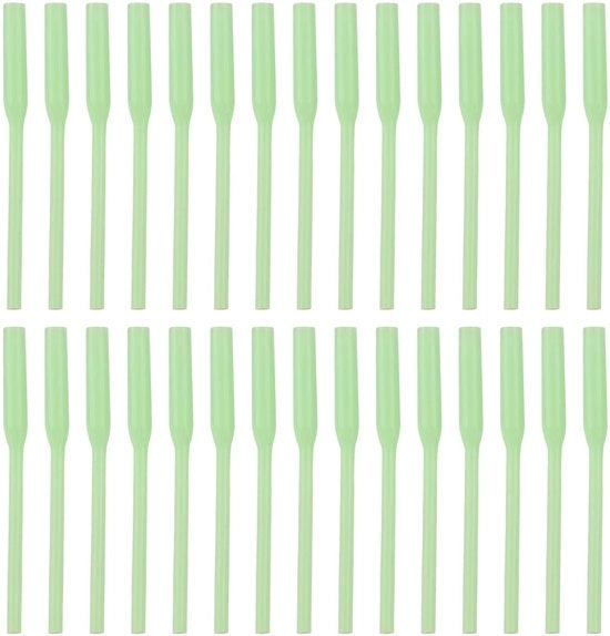 Accessori per pesca notturna - 30 pezzi - Tubi di orientamento anti-entangolo - Maniche di guida luminose in PVC - Progetto di tubo - Per pesca notturna - Duraturo e eco-sostenibile - Accessori per pesca