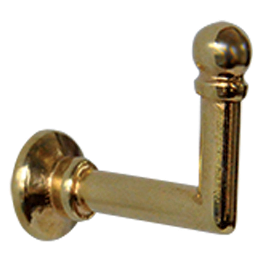 GANCIO PER TENDA 'ROMA' mm. 25 - pz 2 oro  - Blister Koncreto
