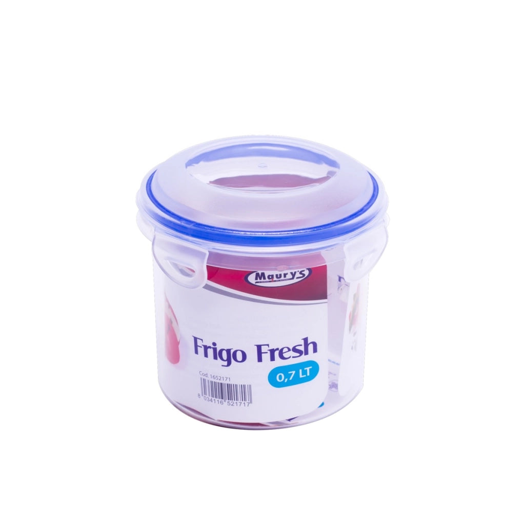MAURY'S CONTENITORE FRIGO FRESH TONDO ALTO IN PLASTICA CAPIENZA 0,7 LITRI