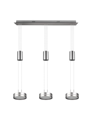 Faretto da Interno a led in Alluminio Nickel Opaco