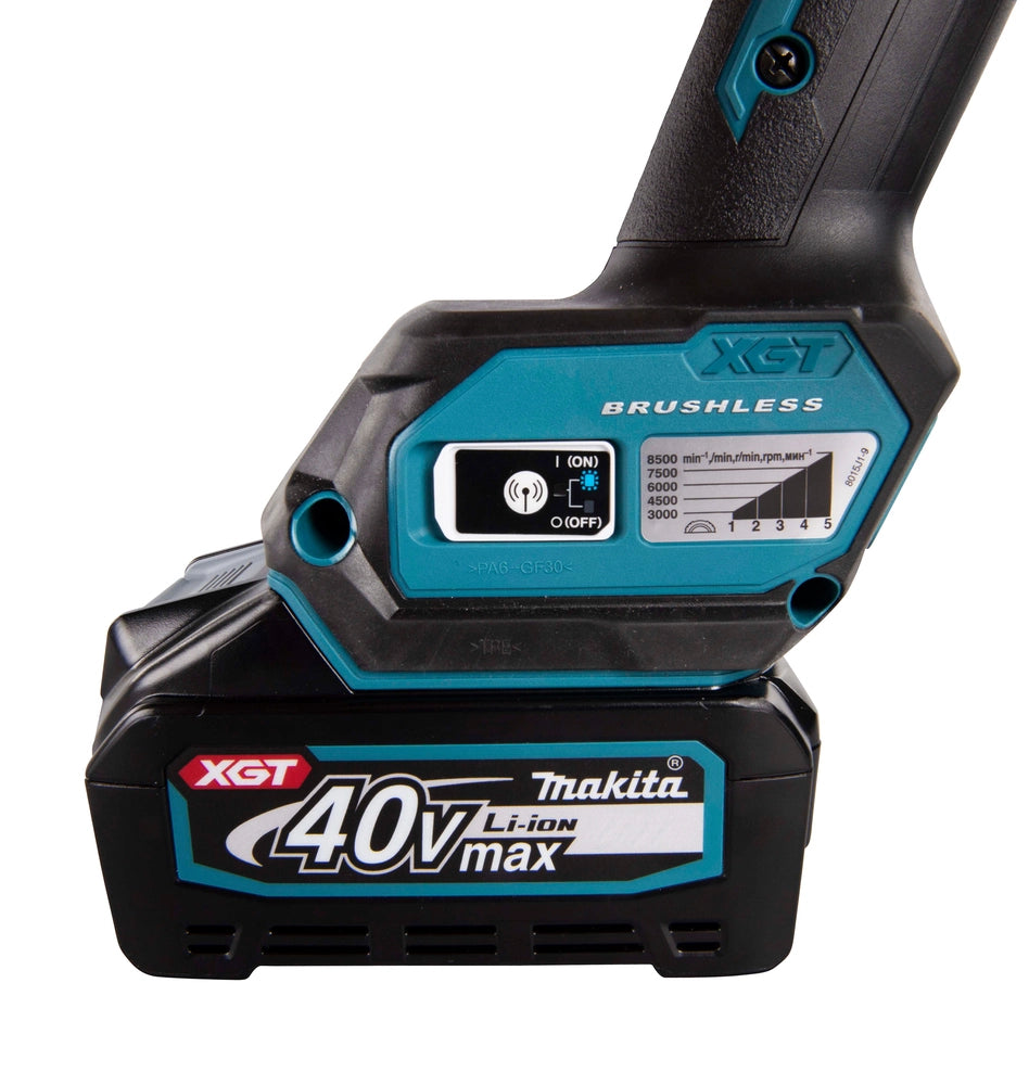 Makita GA023GZ01 – Smerigliatrice Angolare XGT 40 V (Solo Corpo) 125 mm