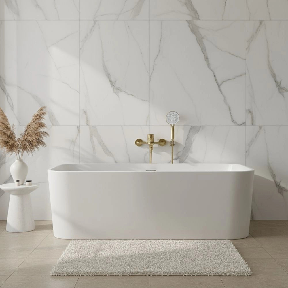 Rubinetto Da Vasca Rea Drop Brush Gold