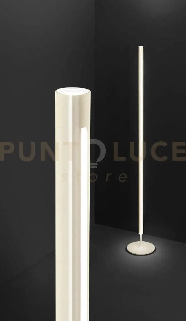 Ray piantana in metallo bianca dimmer a pedale LED 25W 3000K CRI?90 220-240V 50/60Hz 2000Lm biemissione