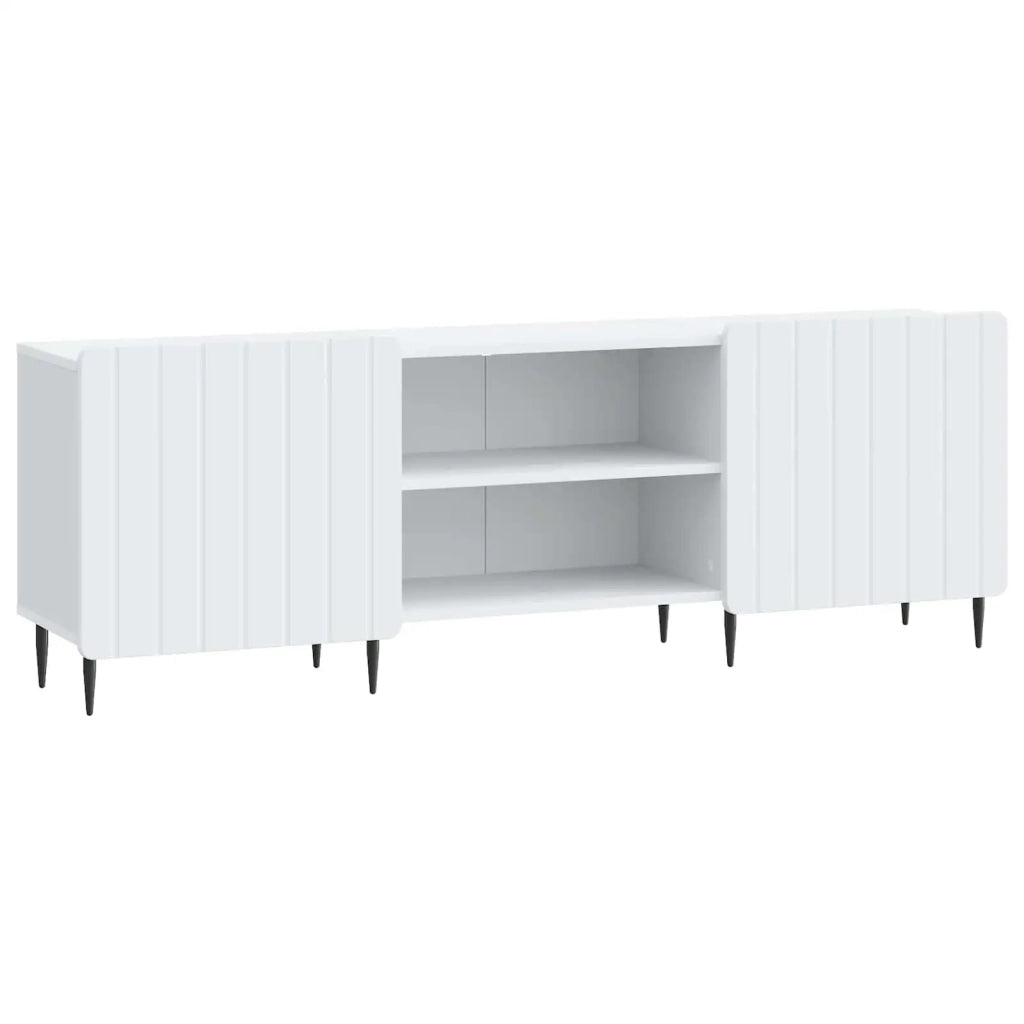 Mobile TV Bianco 150 x 31 x 52 cm Legno ingegnerizzato 894455