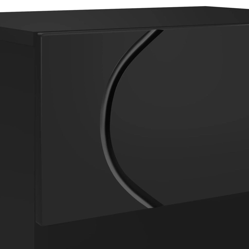 Mobile per scarpe 48 x 38 x 87,5 cm Legno ingegnerizzato Nero 8011676
