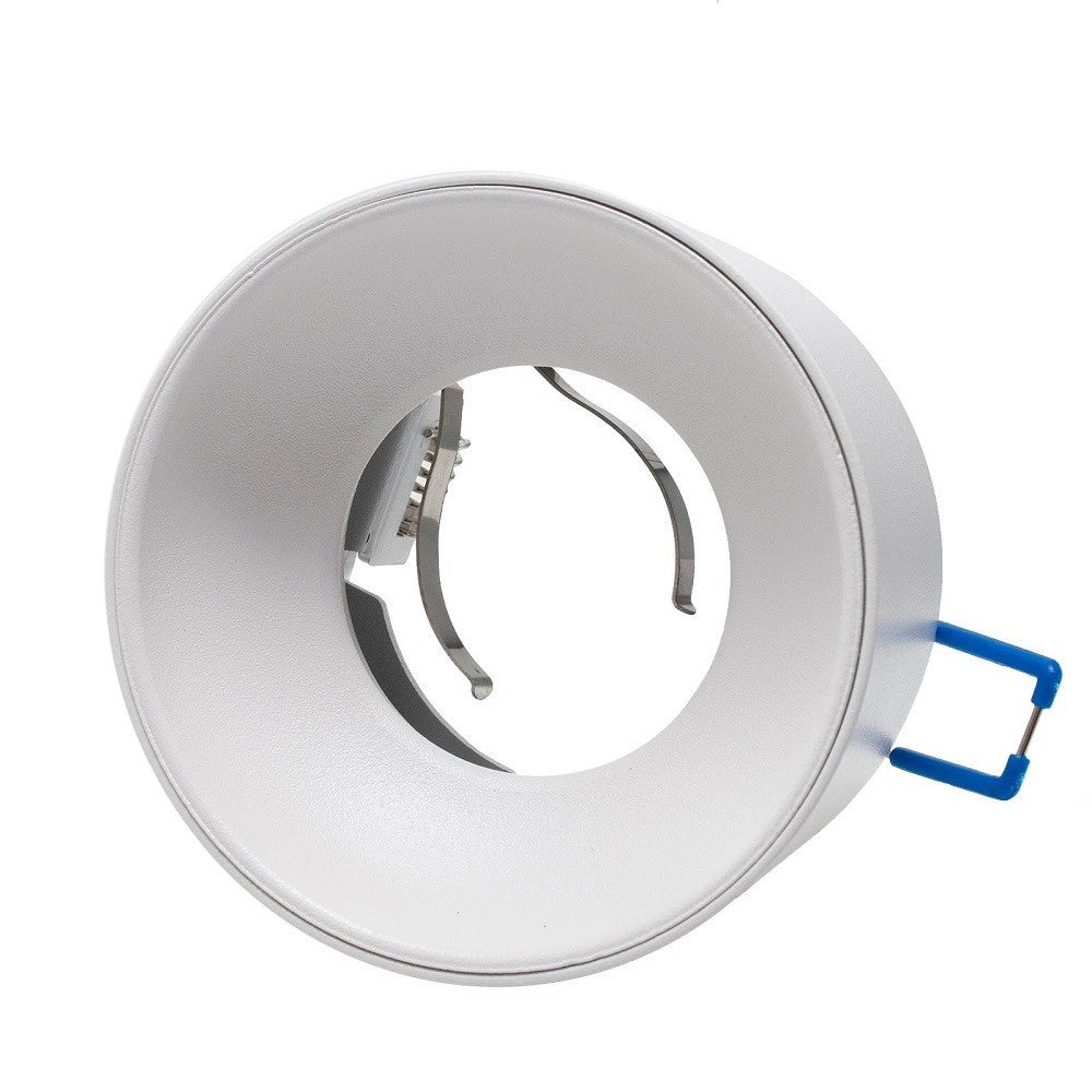 Trade Shop - Portafaretto Tondo Incasso 70mm Luce Soffitto Cartongesso Lampade Led Gu10 Gu5.3 -