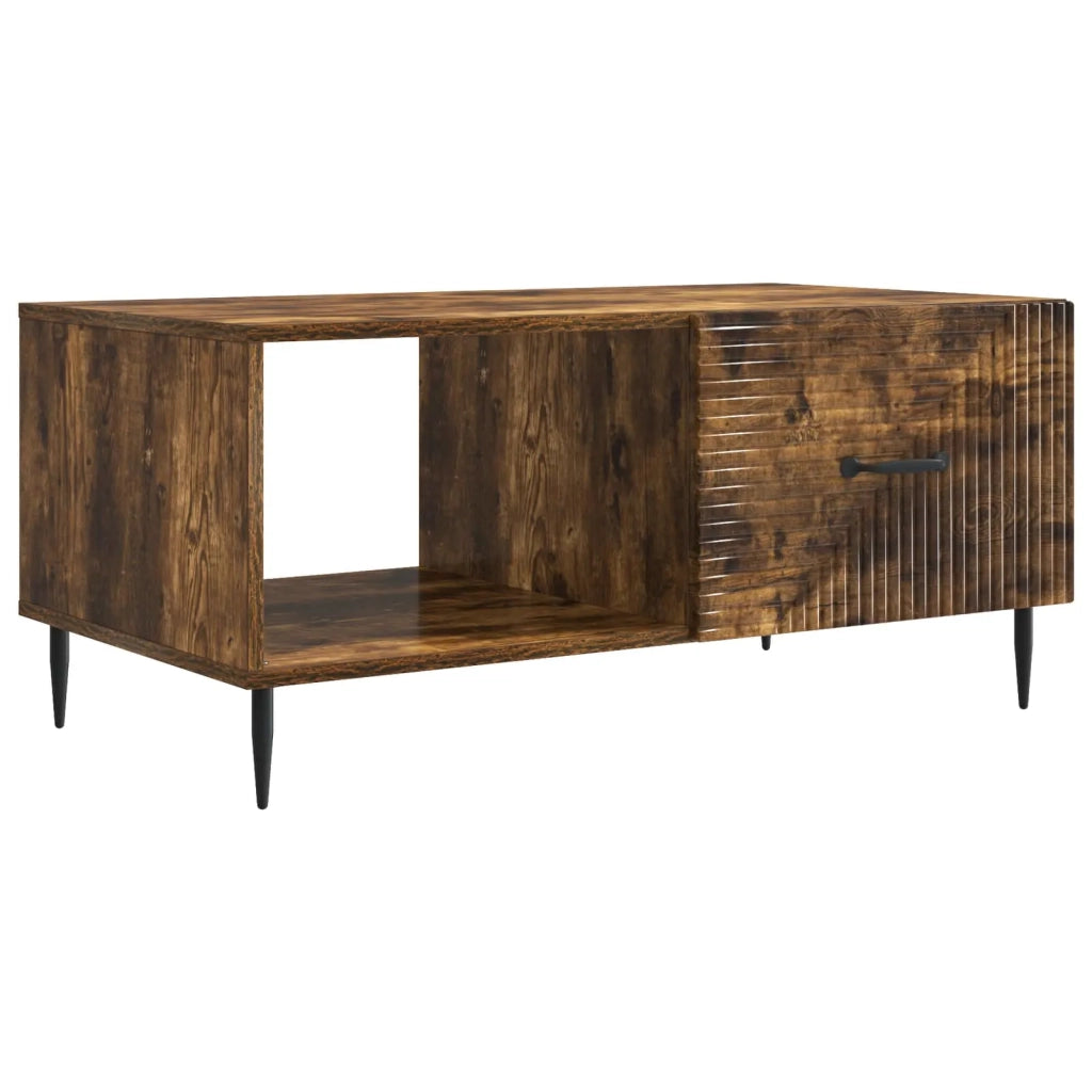 Tavolino da salotto Rovere Fumo 90 x 50 x 40 cm 894960