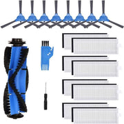 Accessori per aspirapolvere eufy 11S 15C 30C 35C: filtro, set di spazzole laterali e spazzola capo accessorio di ricambio 19 pezzi