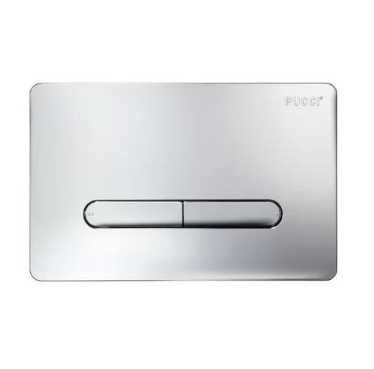 Placca per Cassetta Pucci Eco Tratto Linea Mod 2014 Cromo