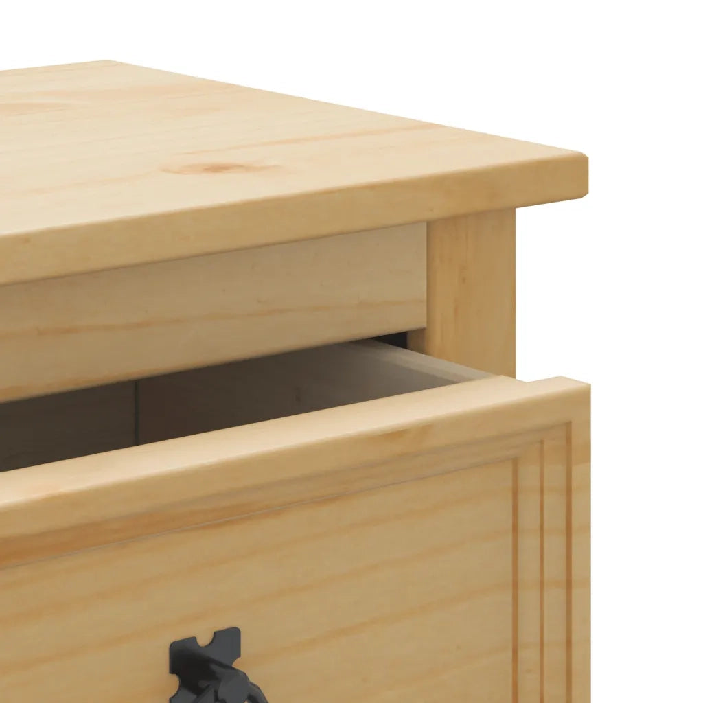 Mobile da Bagno | Armadio da bagno Corona 45x33x80 cm in Legno Massello di Pino