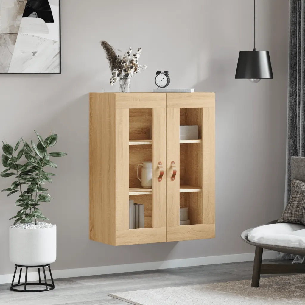 Mobile a Parete Rovere Sonoma 69,5x34x90 cmcod mxl 104470