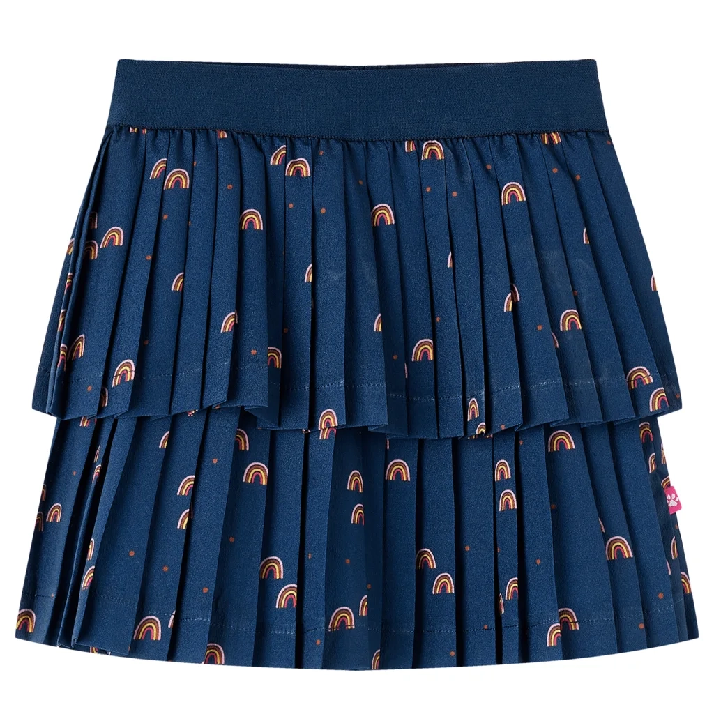 Gonna da Bambina Blu Marino 92