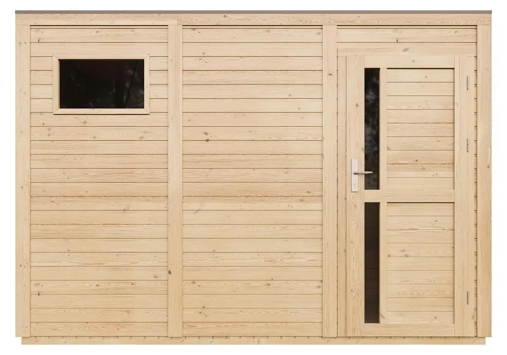 Casetta da Giardino in Legno 6,18 m² TIMBELA M326F1