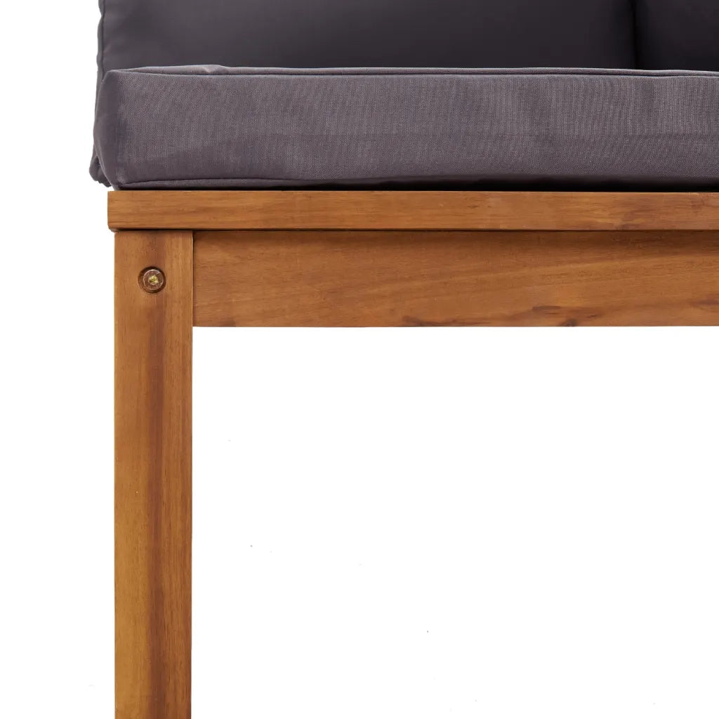 Set Divani da Giardino 8 pz con Cuscini in Massello di Acacia 3086923