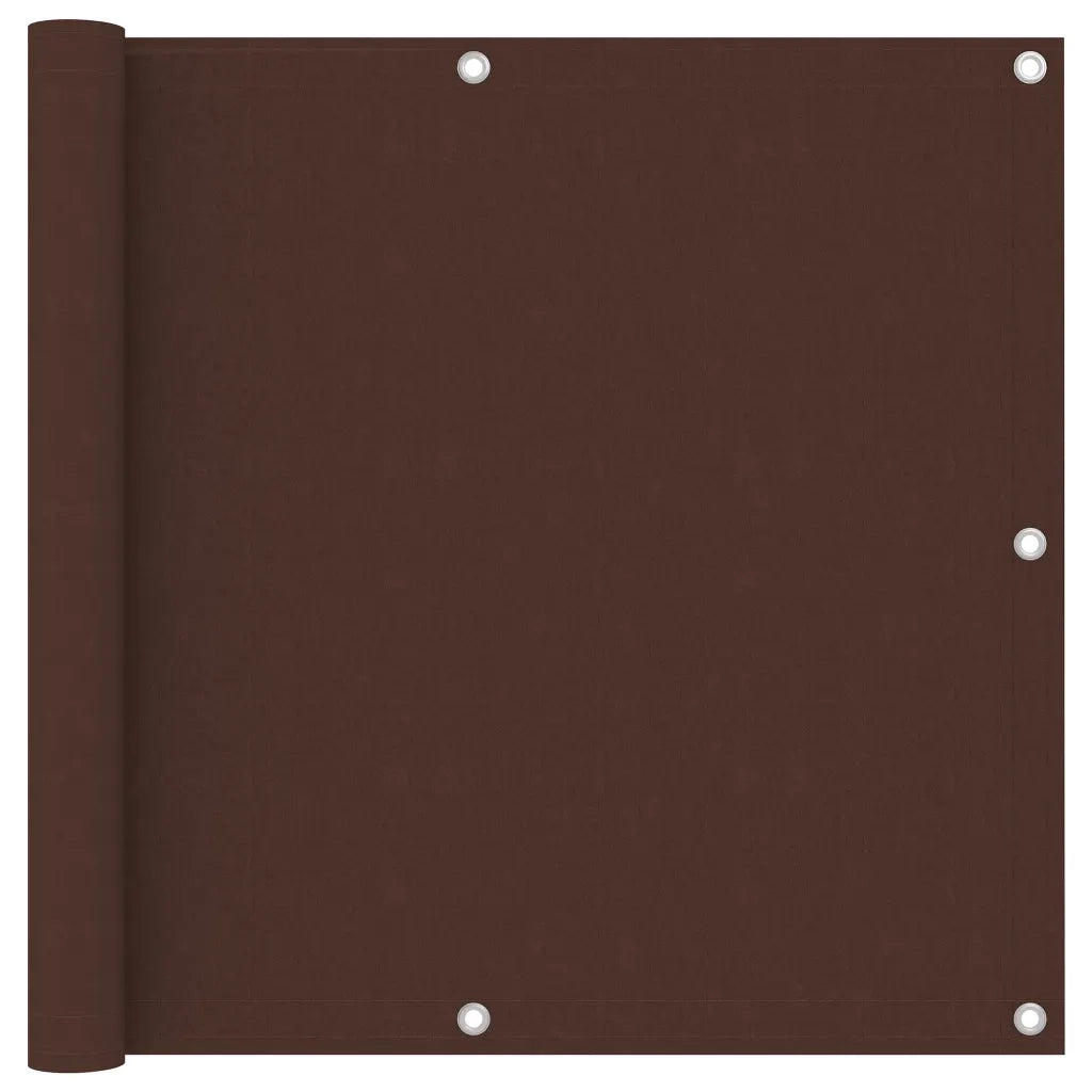 Paravento da Balcone Marrone 90x600 cm in Tessuto Oxford cod mxl 6498