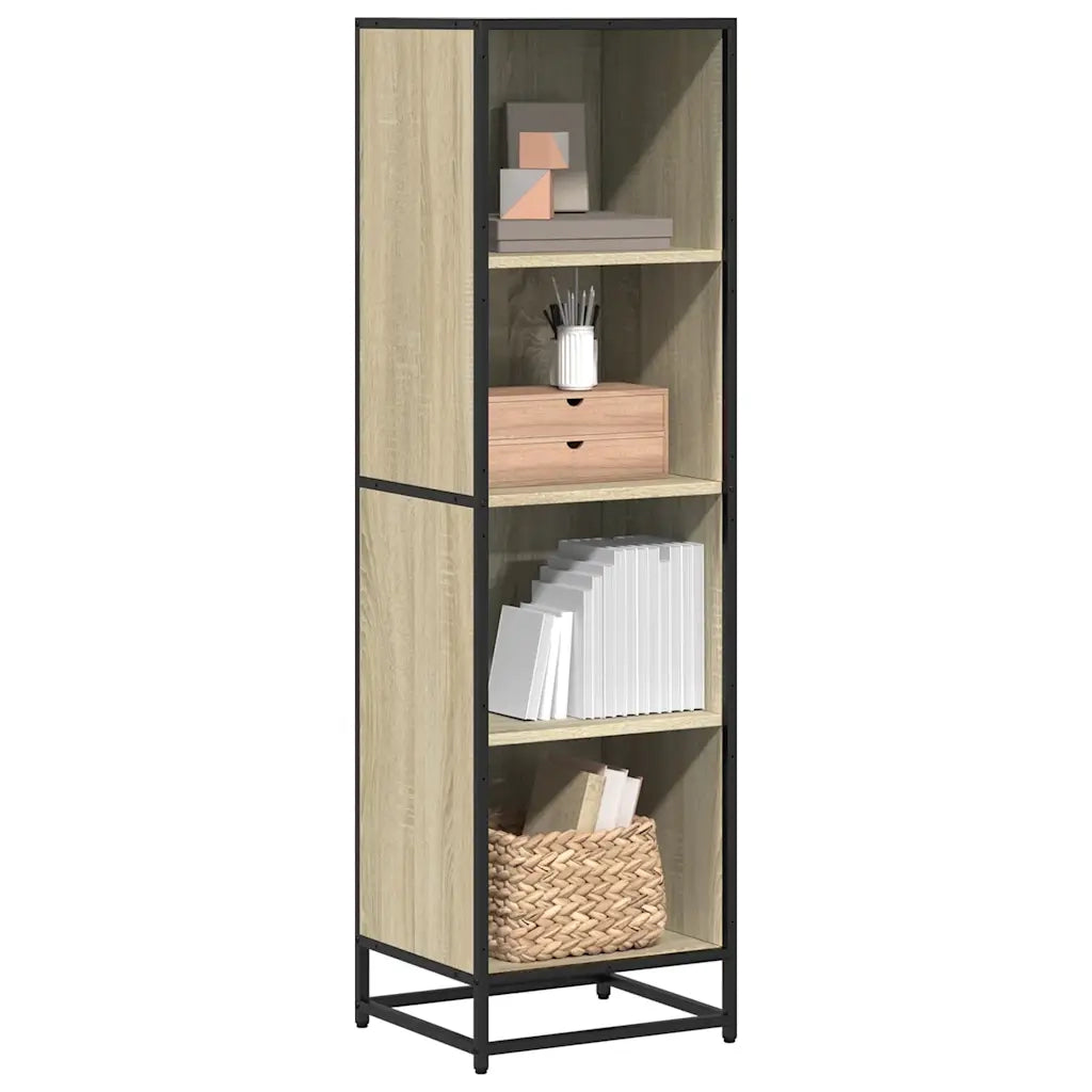 vidaXL Libreria Rovere Sonoma 40x35x139 cm in Legno Multistrato