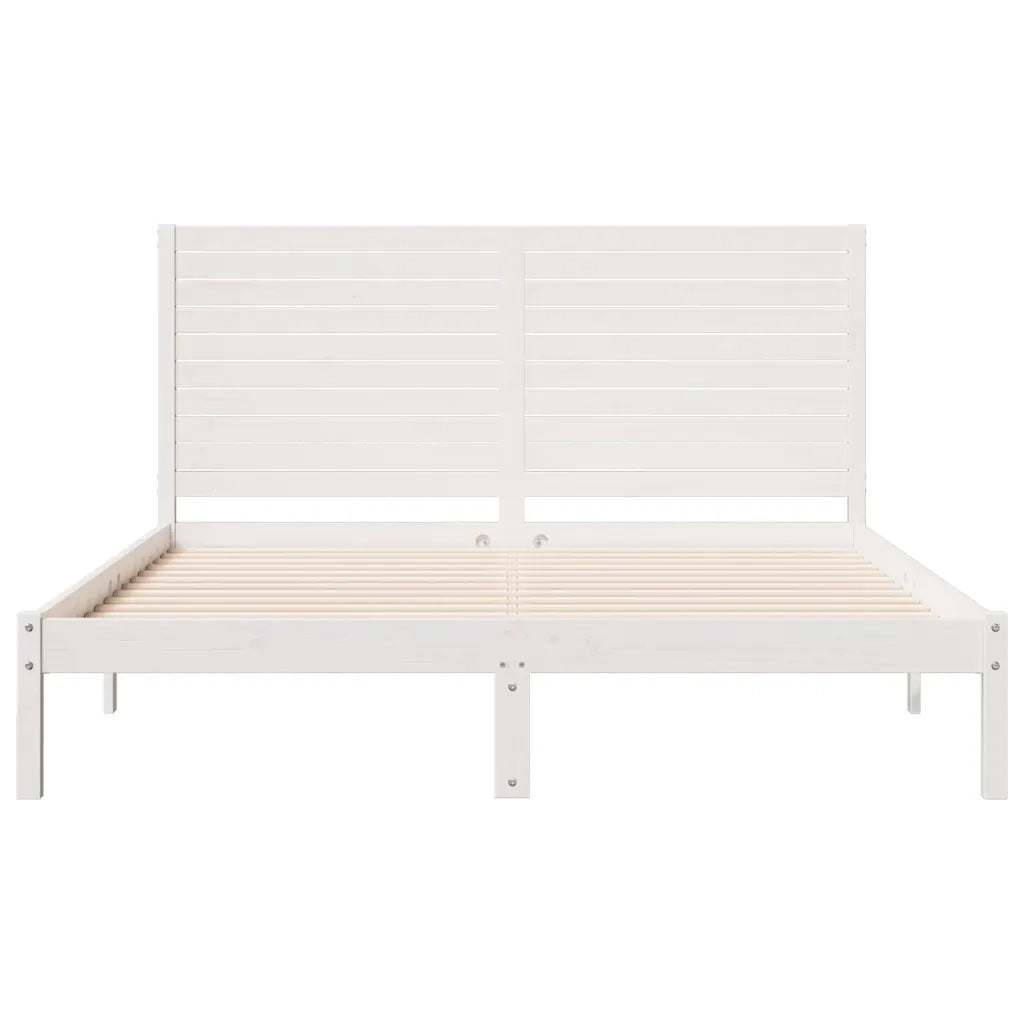 Giroletto Extra Lungo senza Materasso Bianco 160x210cm Massello 3309302