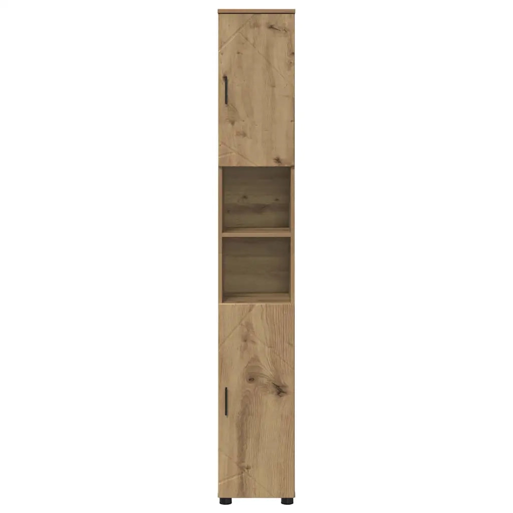 Mobile da Bagno con porta Rovere artigianale 30 x 35 x 192 cm 883343