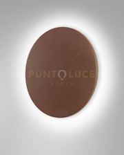 ZON APPLIQUE DA ESTERNO A LED 12W 3000K 1356LM CORTEN IP65