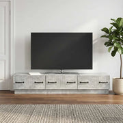 Mobile TV con cassetto Grigio Cemento 147 x 34,5 x 27 cm 895398