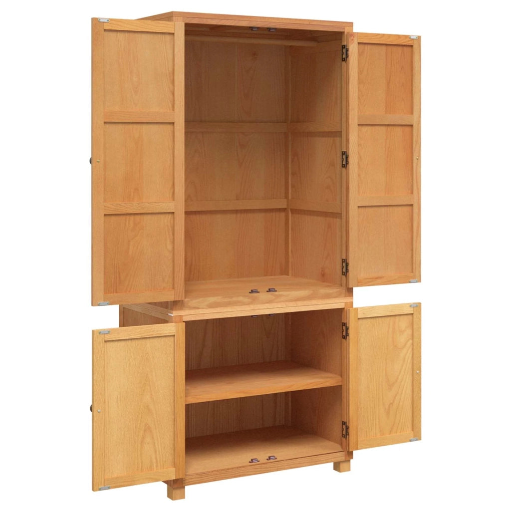 Set di Mobili per Magazzino con porta Marrone Legno multistrato