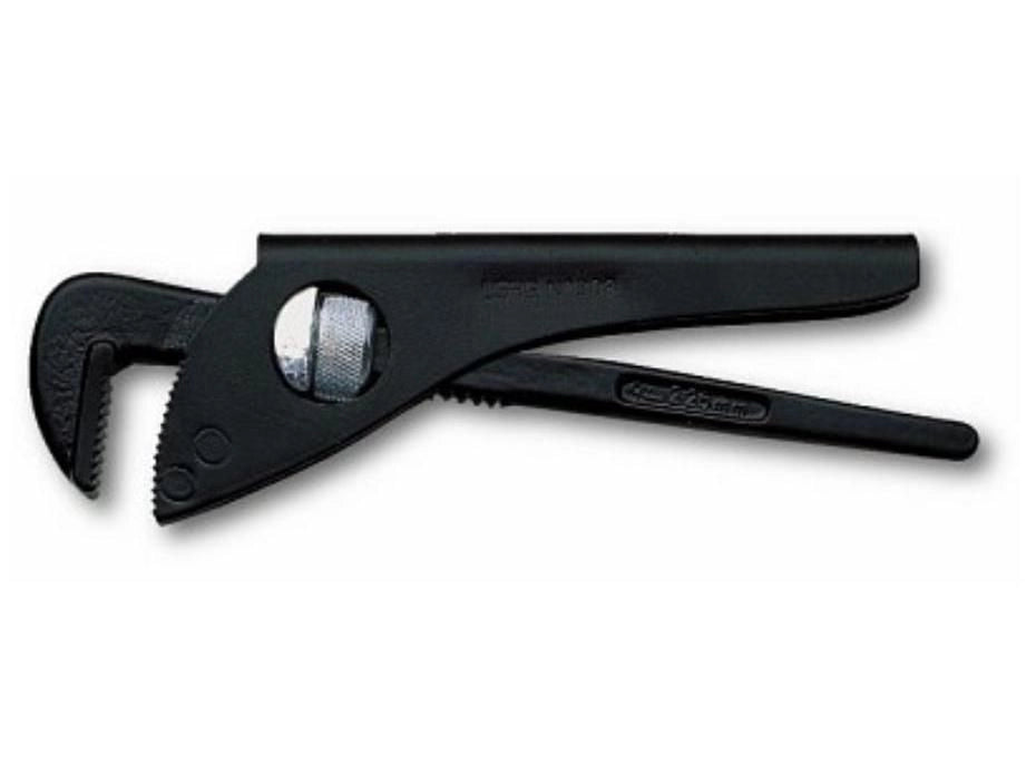 Usag 308002 308 Giratubi a Rullino Modello Leggero Ganasce 90° Acciaio al Carbonio 225 mm capacita' 1 1-2''