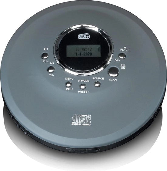 Portatile CD - Resistente allo shock - Ricaricabile - Inclusi auricolari - Obbligatorio per tutti!