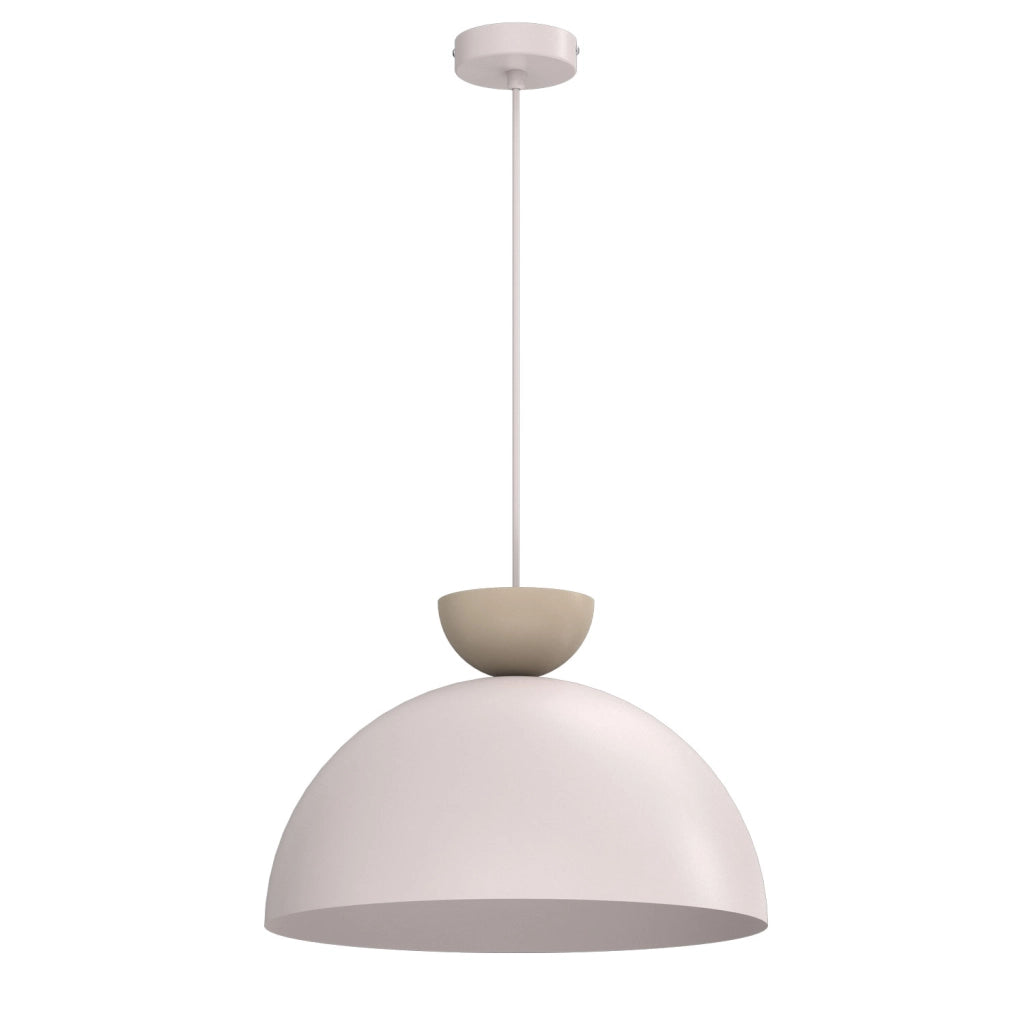 Lampada sospesa decorativa Nevis Luminex 1xE27 beige 38 cm