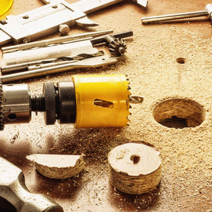 Set di seghe a tazza 9 pz. HSS bimetallico 16-68mm Sega a tazza per legno metallo plastica