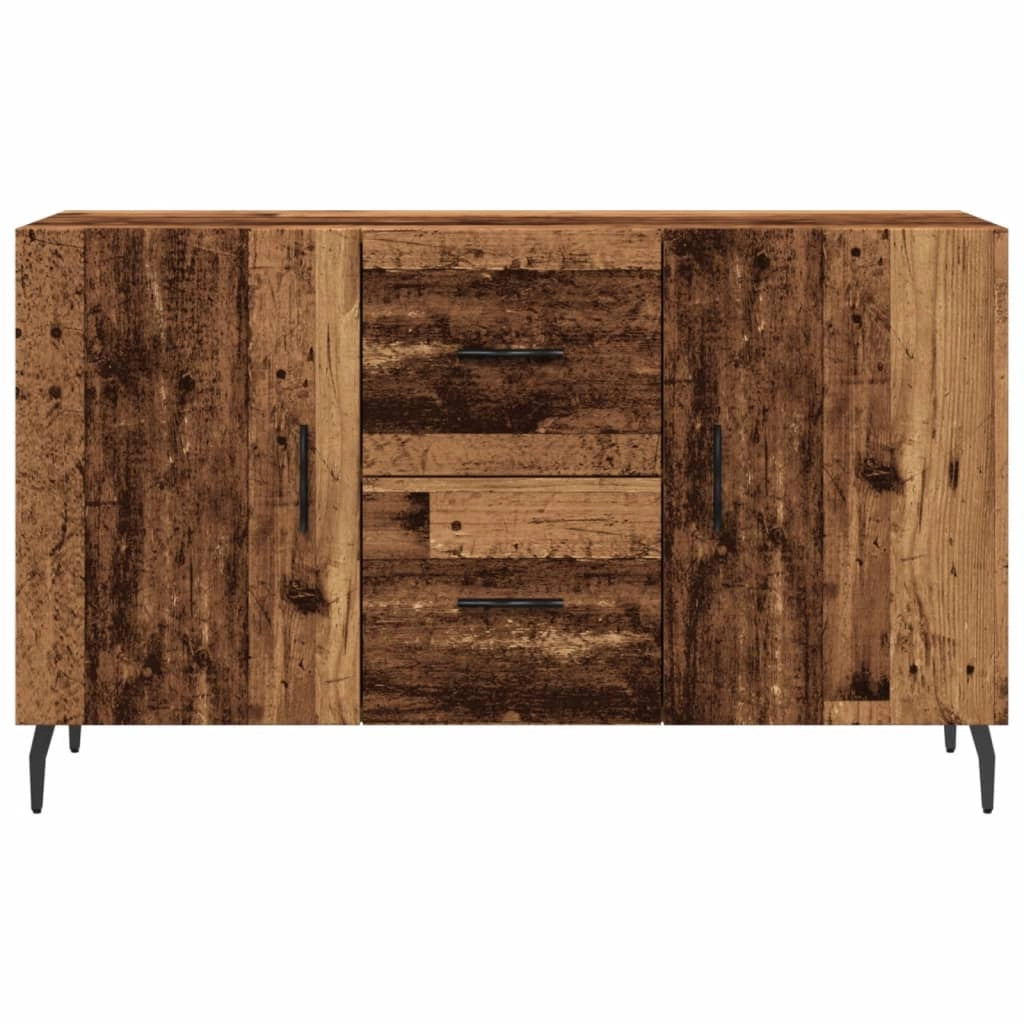 Buffet credenza cassettiera armadio mobile contenitore organizer cucina soggiorno salotto legno vecchio 100 x 36 x 60 cm legno ingegnerizzato marrone 02_0036595