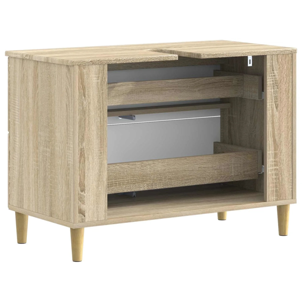 Armadio per Lavabo da Bagno ARNHEM Rovere Sonoma 896577