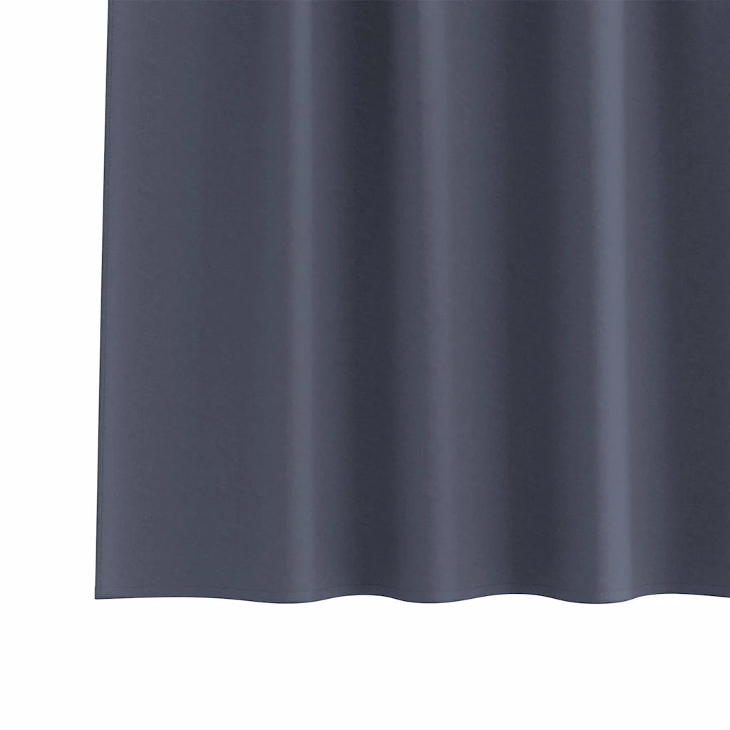 vidaXL Tende con tende 2 pcs Antracite Poliestere