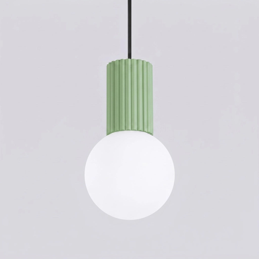 Lampada a sospensione HALO 1 salvia