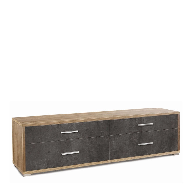 Mobile 4 Cassetti Kit Noce Stelvio cm 179x47x50h - Sarmog