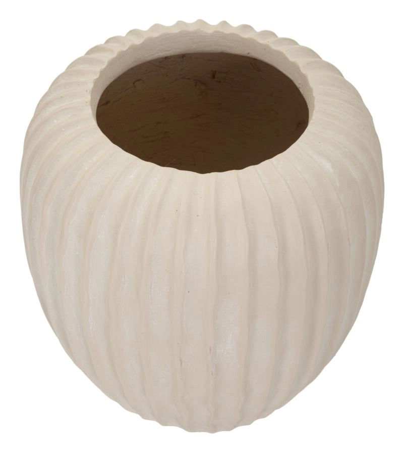Vaso Mist Ø26,5x26 cm in Mgo Crema