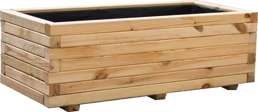 FIORIERA IN LEGNO cm 84x40x35h