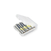Ansmann 4000740 scatola batteria Trasparente, Bianco
