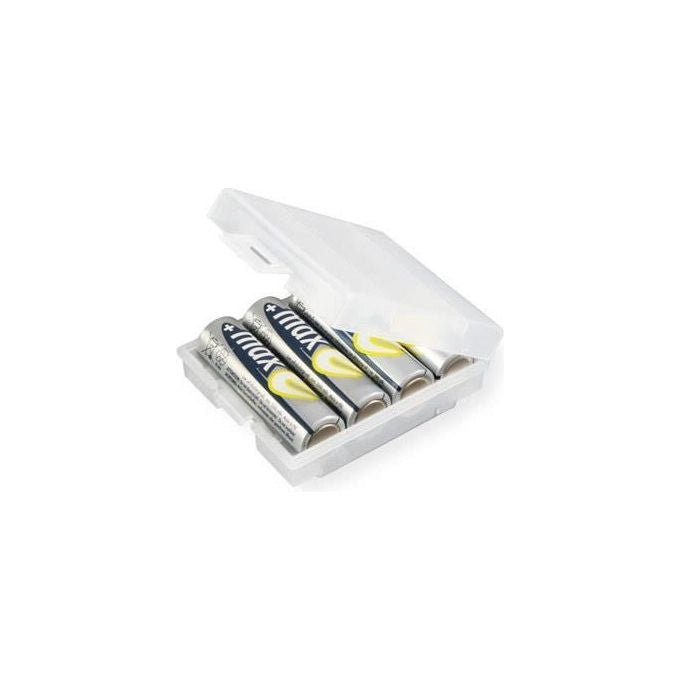 Ansmann 4000740 scatola batteria Trasparente, Bianco
