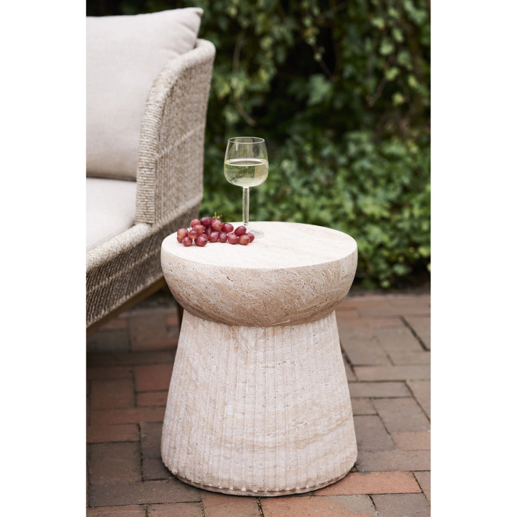 Tavolino Bonn, Beige, Truciolare, 37x37x43 cm
