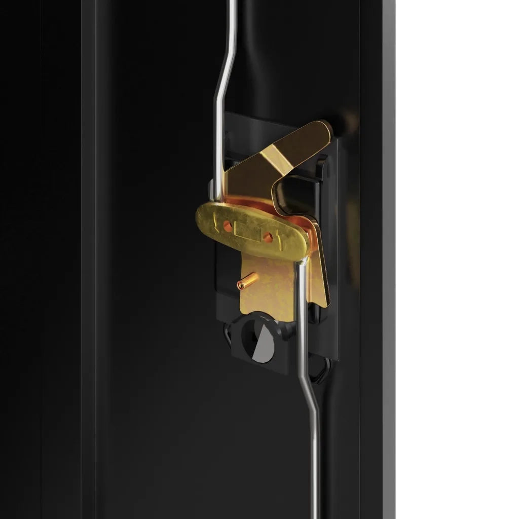 Armadio Classificatore Nero 90x40x90 cm in Acciaio CFW6966926