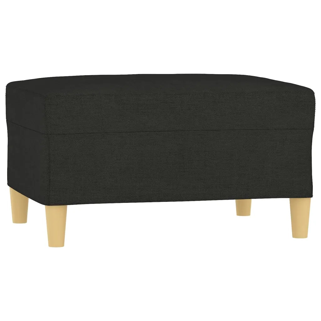 Poggiapiedi Nero 70x55x41 cm in Tessutocod mxl 78600